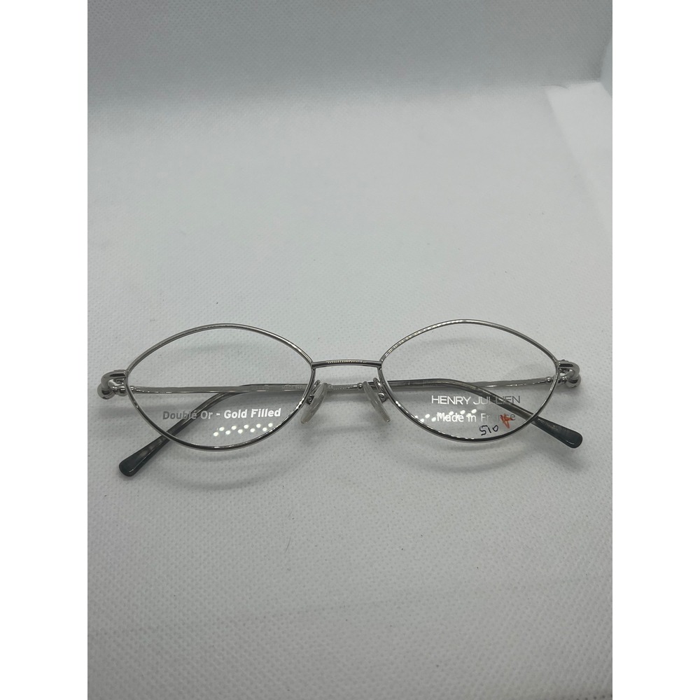 Henry Jullien Gold Filled Eyeglasses Frames Oval Made in France Designer‎